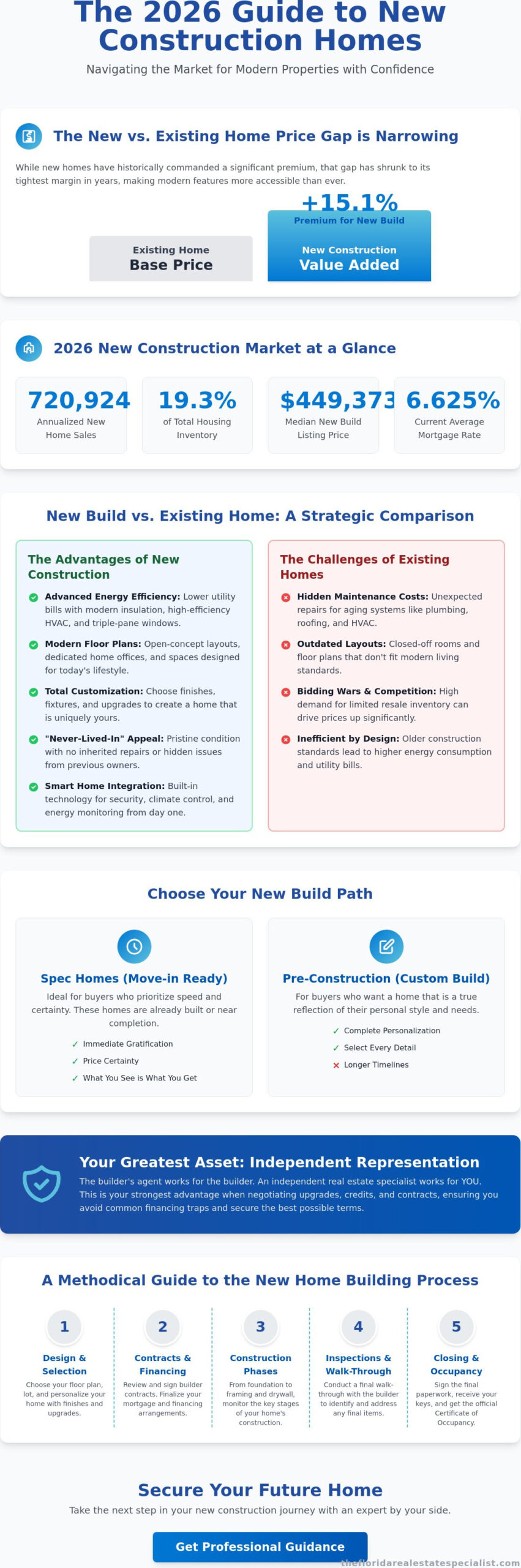 New Construction Homes: The Complete Guide to Modern Homebuying in 2026